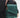 Handmade leather crossbody bag for men β Anthony model, green, detail