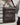 Handmade leather crossbody bag for men – Denver model, black, back view