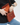 Handmade leather crossbody bag for men – Denver model, cognac, inside
