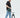 Handmade leather crossbody bag for men β Anthony model, green, on man