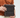 Handmade leather crossbody bag for men β Denver model, chocolate, front view