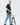 Handmade leather crossbody bag for men – Anthony model, green, on man