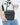 Handmade leather crossbody bag for men – Polo model, black, front view